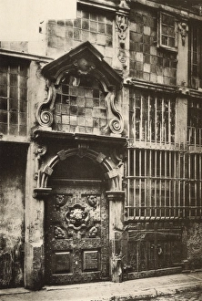 Images Dated 14th June 2017: Doorway of a house, Anvers (Antwerp), Belgium