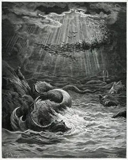 Monsters Prints: DORE SEA CREATURE