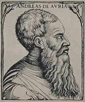 1560 Prints: DORIA, Andrea (1466-1560). Italian condottiero