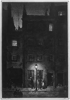 Lamplight Prints: Dorian Gray Walking Home