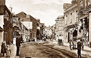 Dorking Prints: Dorking West Street early 1900s