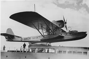 Catapult Prints: Dornier 10t Wal Lufthansa on catapult