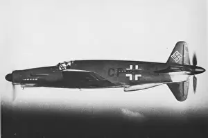 Impact Prints: Dornier Do 335A -a rare cine still of the first of its