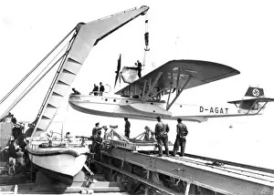 Catapult Prints: Dornier DoJ IIfBos Wal D-AGAT Boreas of Lufthansa