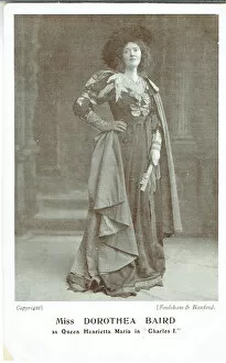 Baird Collection: Dorothea Baird as Queen Henrietta Maria in Charles I