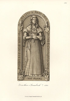 Artworksandappliancesfromthemiddleagestothe17thcentury Collection: Dorothea von Grumbach, died 1560
