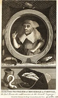 Eels Prints: Dorothy Pentreath, last Cornish language speaker, 18th century