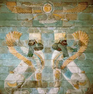 Achaemenid Prints: Dos Esfinges O Leones