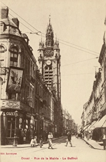 Mairie Gallery: Douai - France - Rue de la Mairie - The Belfry