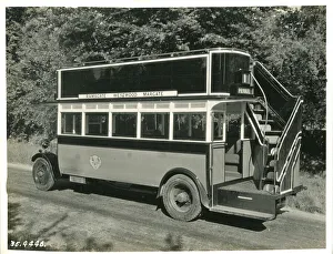 Margate Prints: Double-decker bus - Ramsgate - Westwood - Margate
