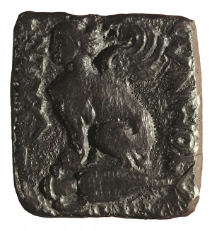 Mina Gallery: Double mina from Chios with an harpy. Coin. SPAIN