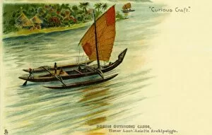 Double outrigger canoe