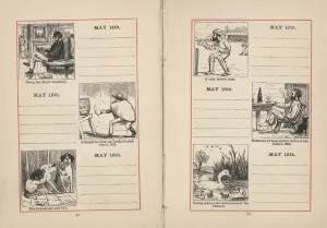 Terrorism Gallery: Double page spread in a diary for 14-19 May
