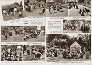 Images Dated 6th April 2021: Double page spread from the Illustrated Sporting & Dramatic News