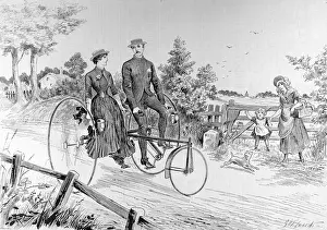 A Double-Seated Tricycle, 1885