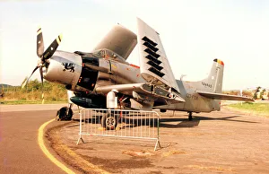 Skyraider Prints: Douglas A-1D Skyraider OO-FOR