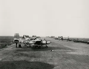 Douglas A-26 Invader bombers, Beaumont France, 9145