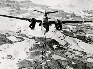 Dropping Gallery: Douglas a-26 Invaders, railway track, Siegfried Line