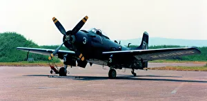 Skyraider Prints: Douglas AD-4N Skyraider F-AZDQ