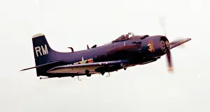 2000s Prints: Douglas AD-4NA Skyraider F-AZDQ