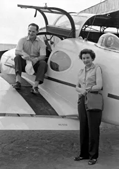 Douglas Bader and his wife