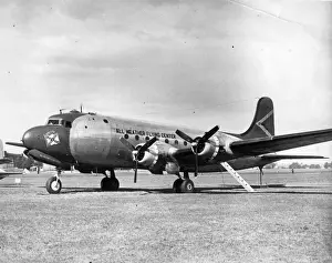 Norton Prints: Douglas C-54D-1-DC of the All Weather Flying Center at Brize