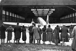 Douglas DC-2 PH-AJU of Royal Dutch Air Lines at Mildenhall
