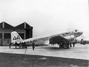 Douglas DC-2 PH-AJU of Royal Dutch Air Lines at Mildenhall