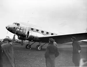Douglas DC-2 PH-AJU of Royal Dutch Air Lines at Mildenhall