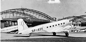 Douglas DC-2 SP-ASK of LOT at Warsaw