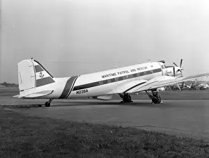 Convoy Prints: Douglas DC-3 N235A Convoy Patrol Santa Barbara 1977