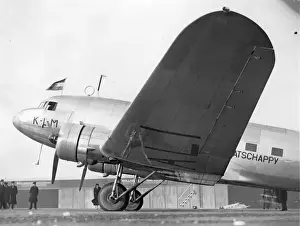 Douglas DC-3 PH-ALI Ibis of KLM at Croydon