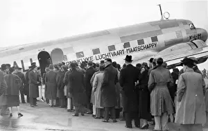 Douglas DC-3 PH-ALI Ibis of KLM at Croydon