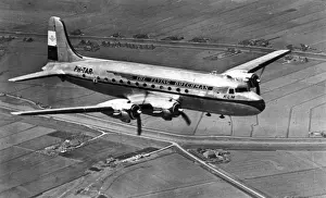 Rotterdam Prints: A Douglas DC-4 of KLM PH-TAR Rotterdam