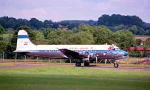 Fairford Prints: Douglas DC-4 ZS-BMH
