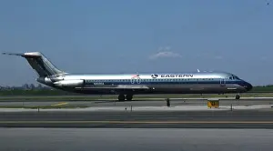 Douglas DC-9 51 of Easterns N402EA at La Guardia, July