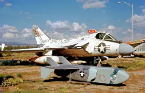 Douglas F-6A Skyray 134748 & an McDonnell ADM-20 Quail