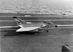 Douglas F4D-1 Skyray 139087 based on USS Independence