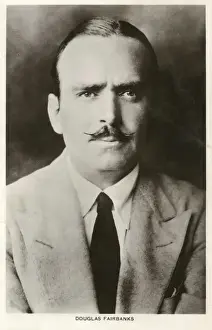 Swashbuckling Prints: Douglas Fairbanks, American film star