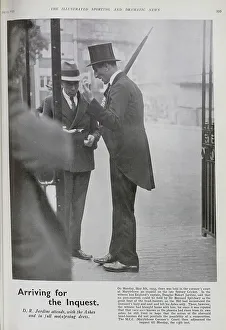 Jardine Collection: Douglas Jardine, England Cricket Captain