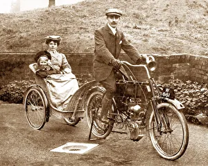 Douglas Motorcycle early 1900s