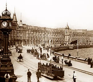 Douglas promenade Isle of Man