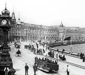 Images Dated 17th January 2020: Douglas promenade, Isle of Man, Victorian period