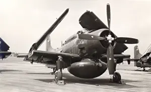 Skyraider Prints: Douglas Skyraider AEW1 of the Royal Navy