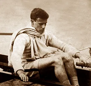 Douglas Stuart, Cambridge University crew, 1909 Boat Race