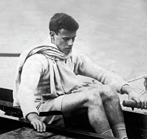 Douglas Stuart, Cambridge University crew, 1909 Boat Race