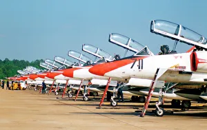Douglas TA-4J Skyhawk - VT-7 flight line