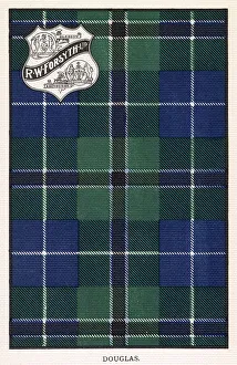 Weave Prints: The Douglas Tartan. Date: circa 1902