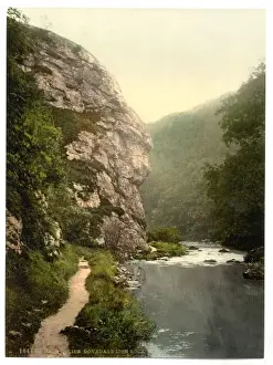 Dove Dale Prints: Dovedale, Lion Rock, Derbyshire, England