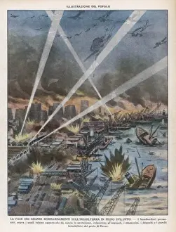 Imaginative Prints: Dover Bombed 1940